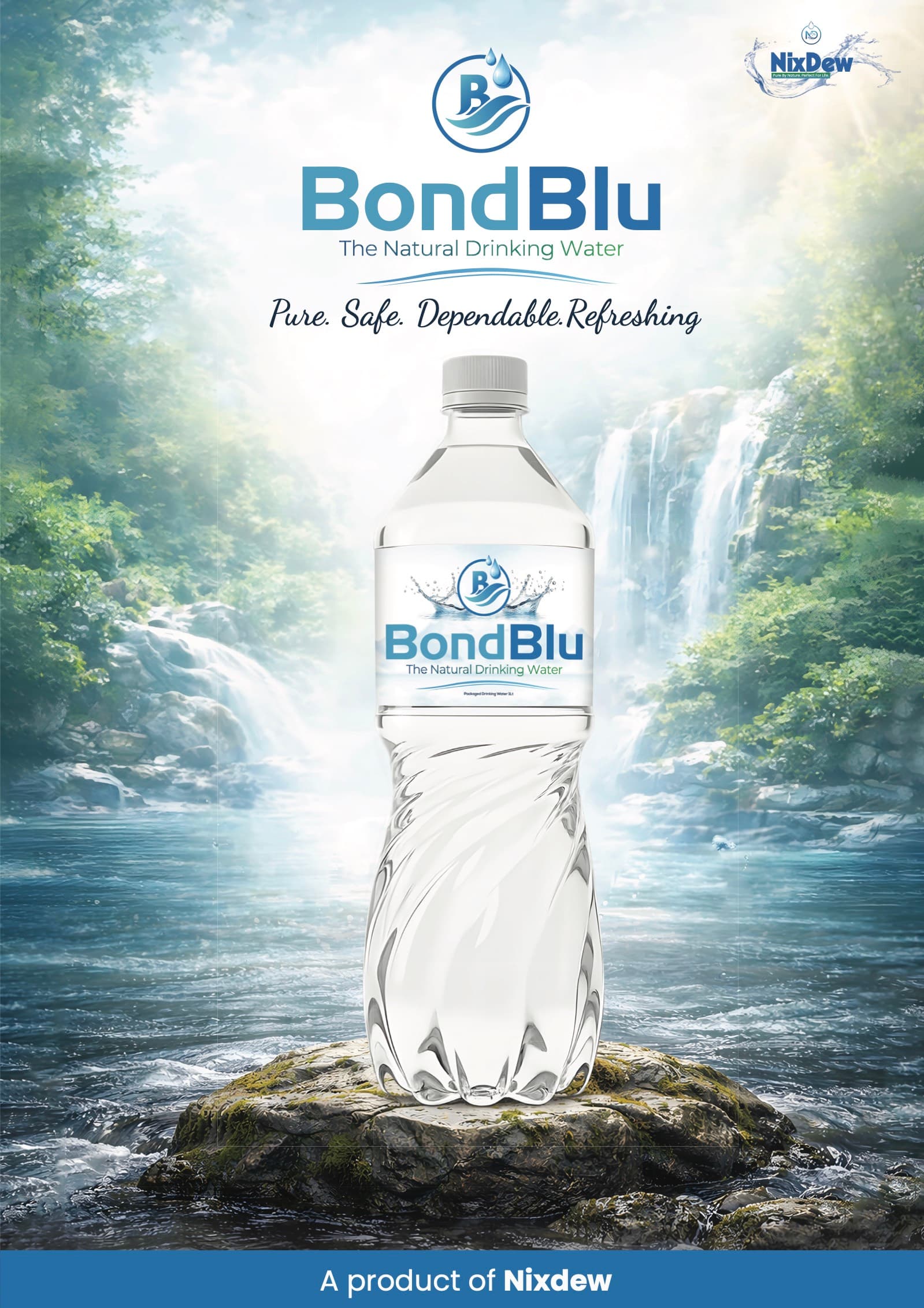 BondBlu & NixDew Hydration catalogue cover