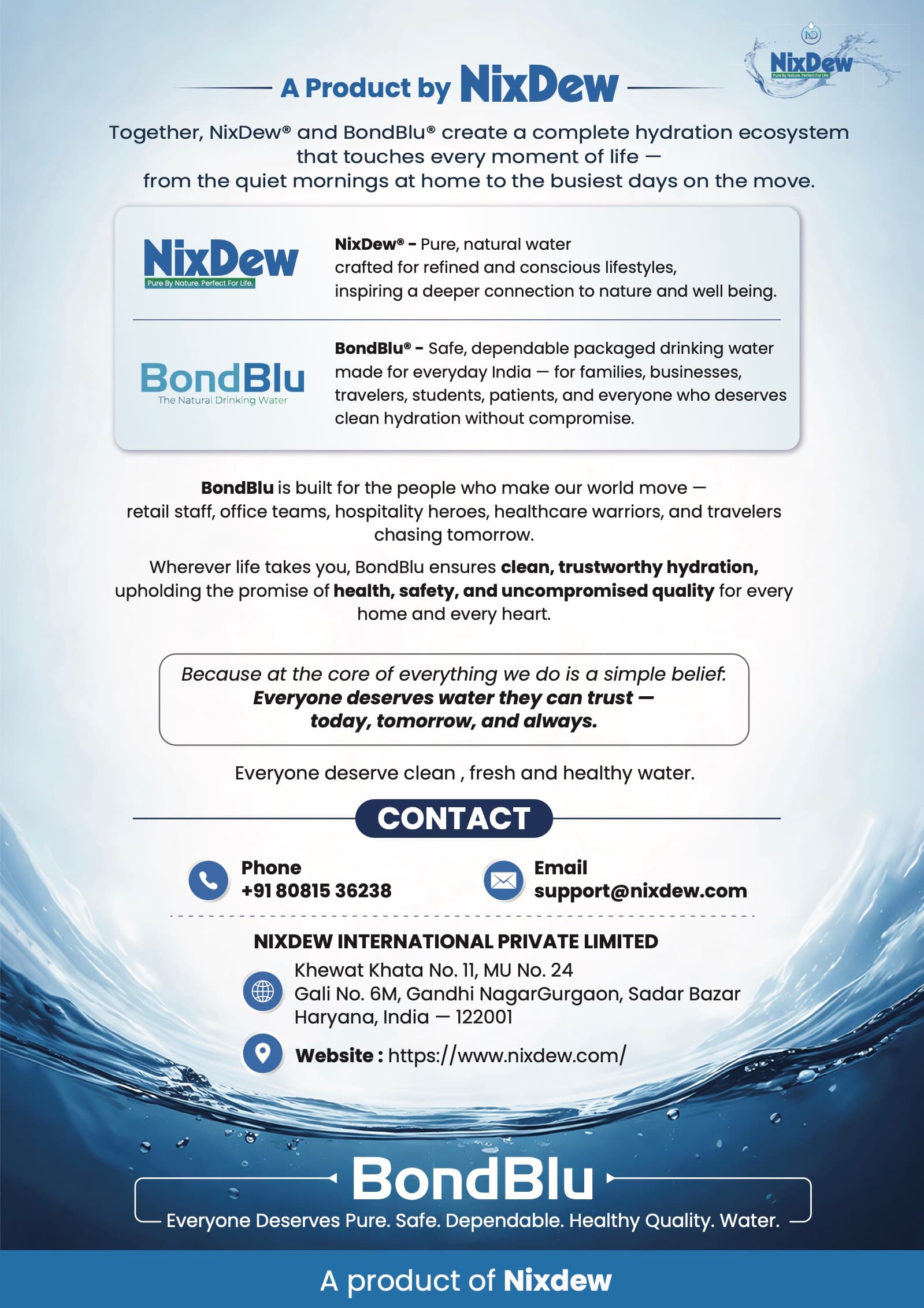 BondBlu & NixDew catalogue, page 8