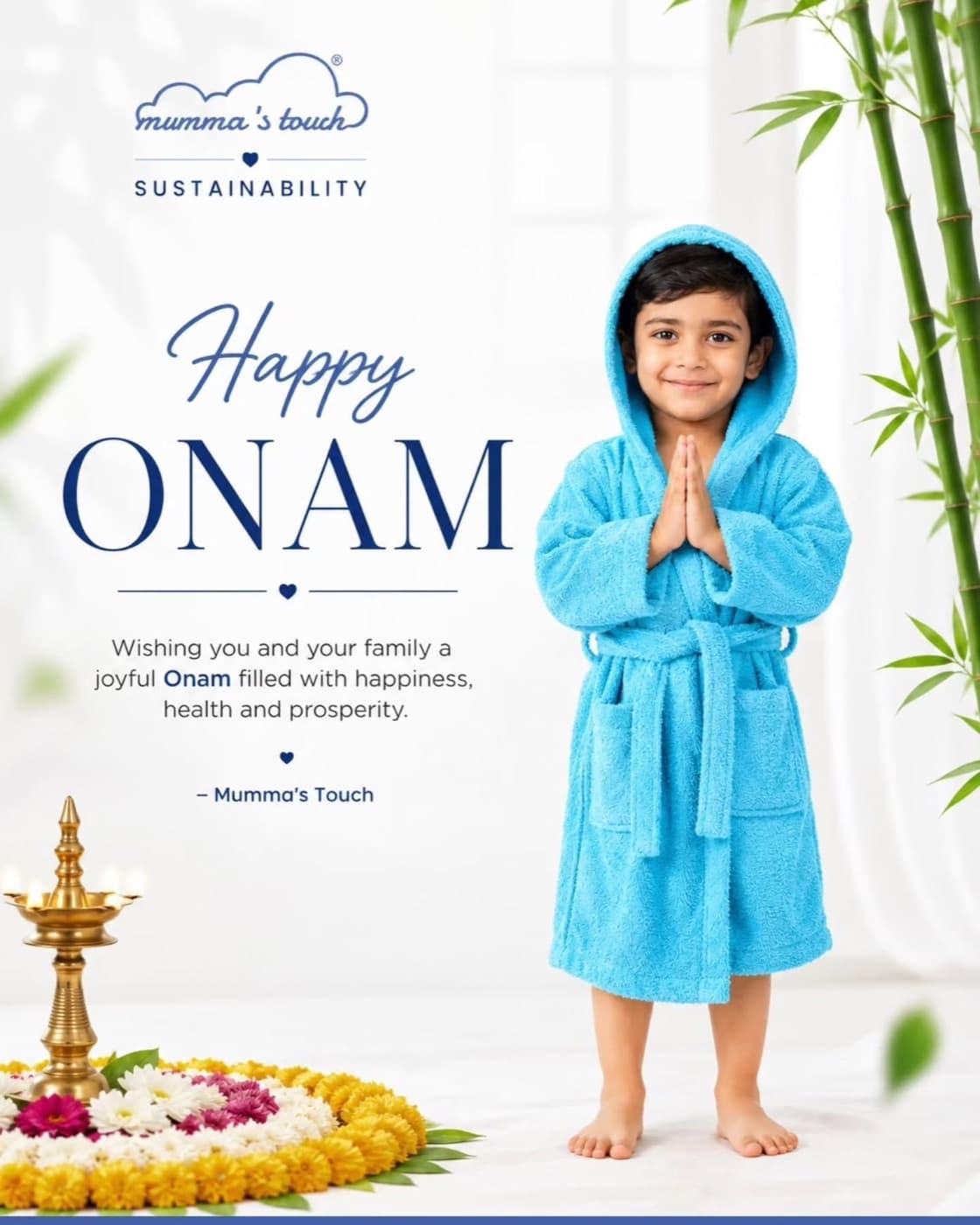 Mumma's Touch Onam greeting