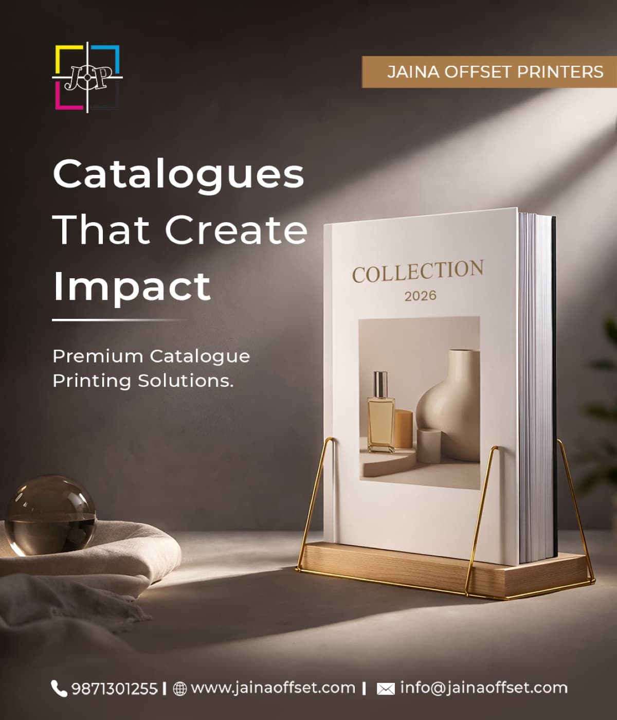 Jaina Offset catalogue advertisement